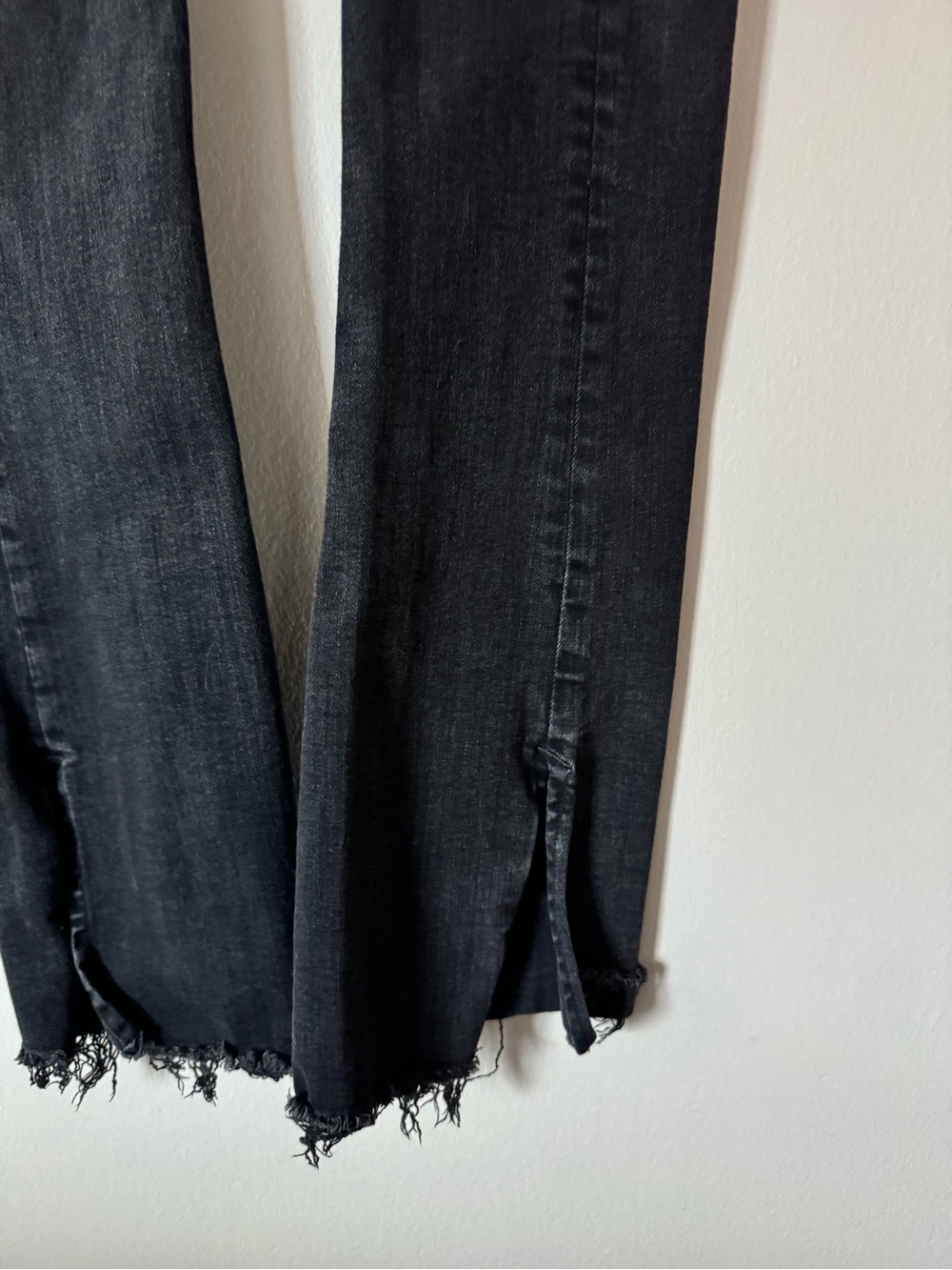 Free People We The Free Level Up Slit Slim Flare Jeans